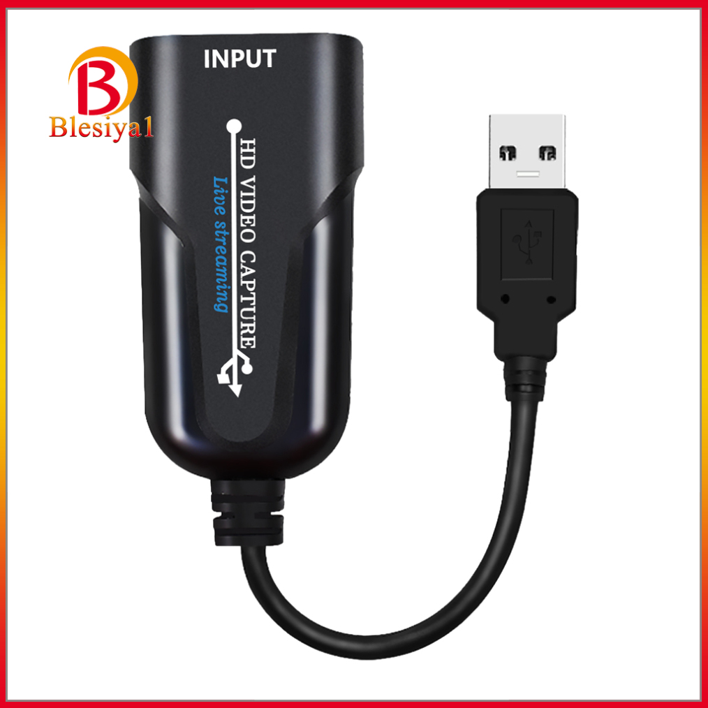 (Hàng Mới Về) Thiết Bị Thu Video Mini Hdmi Sang Usb 3.0 Mini Hỗ Trợ Quay Video Chất Lượng Cao