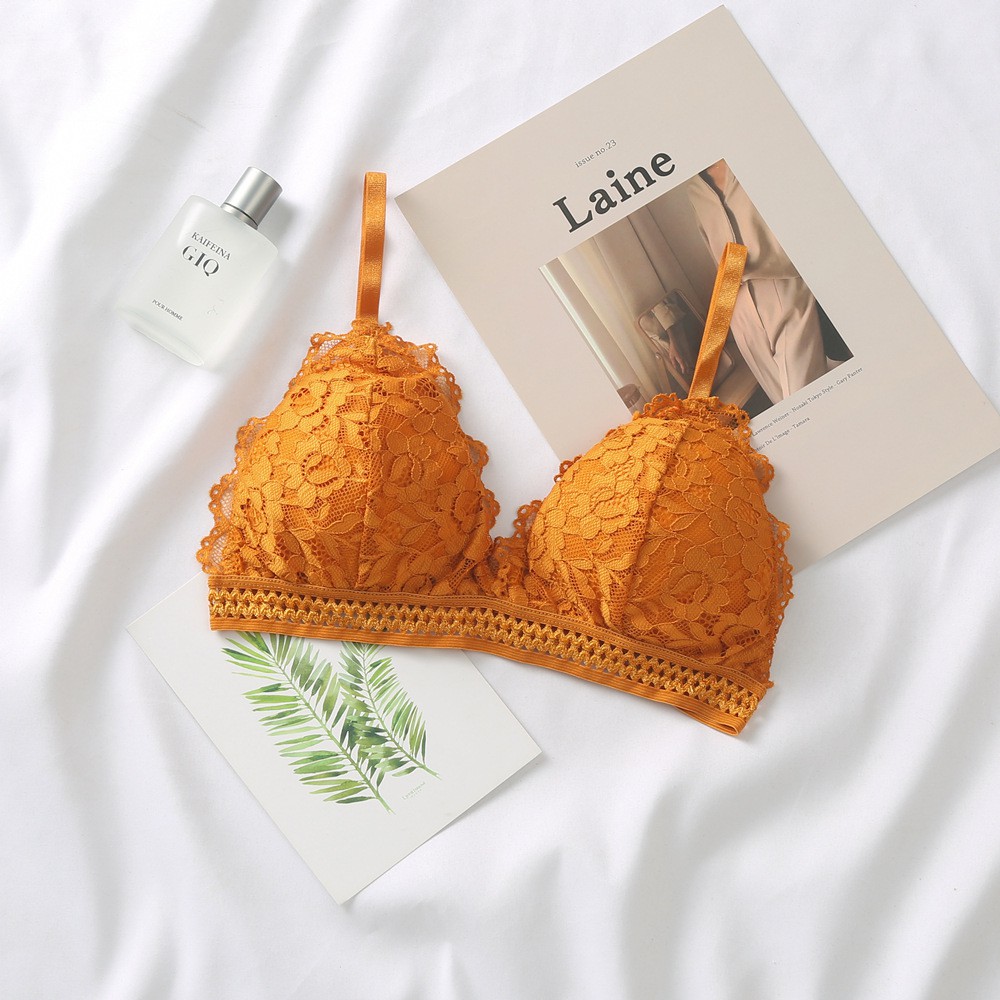 Bộ Bra Ren Ngàn Hoa Mút Mỏng 8838
