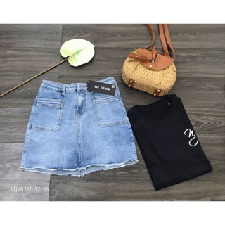 Bigsize Quần váy jean VQVD210 (32-36)