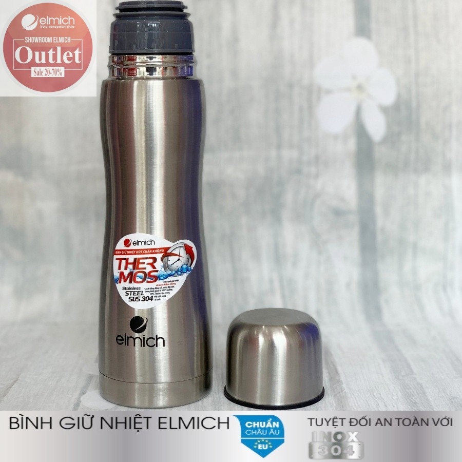 Bình Giữ Nhiệt Inox 304 Nóng 8h Lạnh 12h ELMICH EL6391 500ml