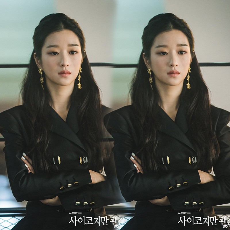 Váy xếp ly liền thân MoonYoung Điên thì có sao