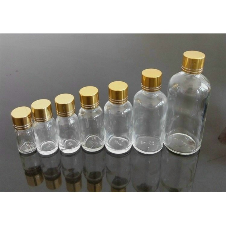 Chai chiết tinh dầu nắp bóp giọt - Chai Serum màu trắng trong / màu nâu / màu xanh.