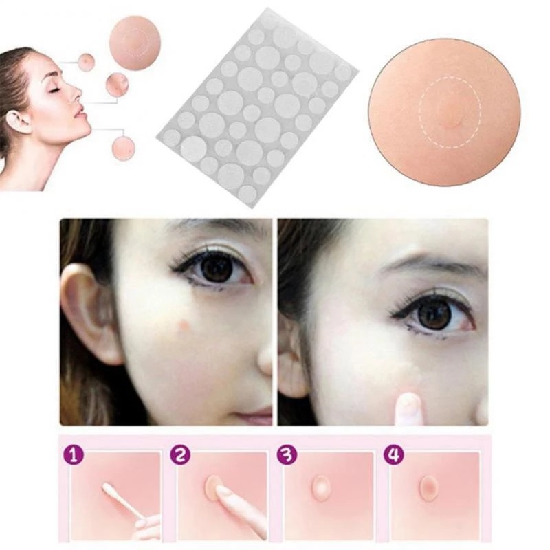 Set 36 Miếng Dán Hỗ Trợ Giảm Mụn Vô Hình Chăm Sóc Da Mặt