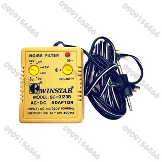 Nguồn đa năng từ 1,5v đến 12v (6 chân rắc cắm)