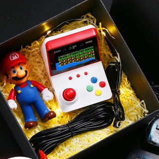 ❄Máy chơi game cầm tay phiên bản đôi Super Mary hoài cổ kiểu cũ cầm tay retro cổ điển món quà Giáng sinh thời thơ ấu