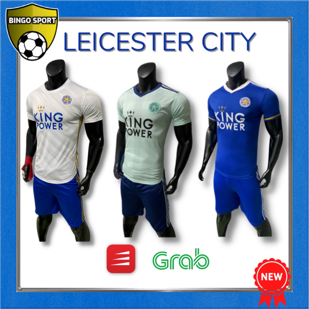 Quần Áo Bóng Đá Thun Lạnh 4 Chiều LOGO Thêu Nổi Cao Cấp CLB LEICESTER CITY BINGO SPORT LC-TN