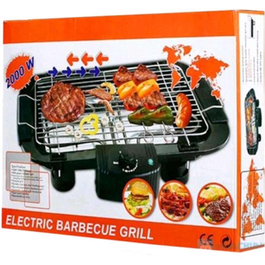 Bếp Nướng Điện Không Khói Barbercue Grill - Nướng Siêu Ngon - Tiết Kiệm Điện
