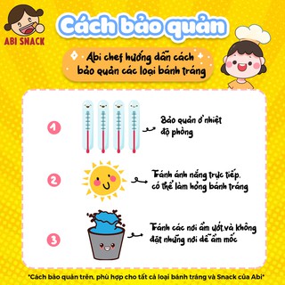 COMBO BÁNH TRÁNG ABI SNACK