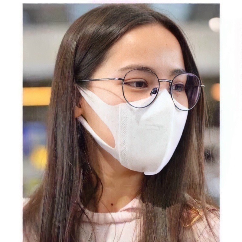 Khẩu trang 3D công nghệ nhật bản UniMask kháng khuẩn-Hàng đóng hộp 50c Chính Hãng