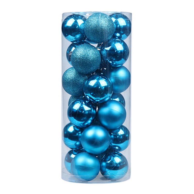 Tmdbyx Bộ 24 Quả Châu Trang Trí Cây Thông Giáng Sinh