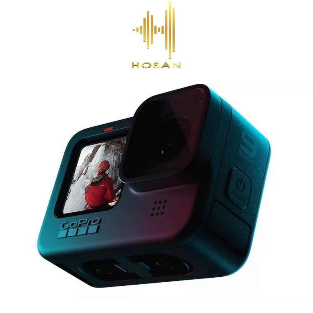 Camera hành trình HOSAN gopro Hero 9 Black dành cho dân phượt chống rung HyperSmooth 3.0 - Chuẩn chống nước 10m