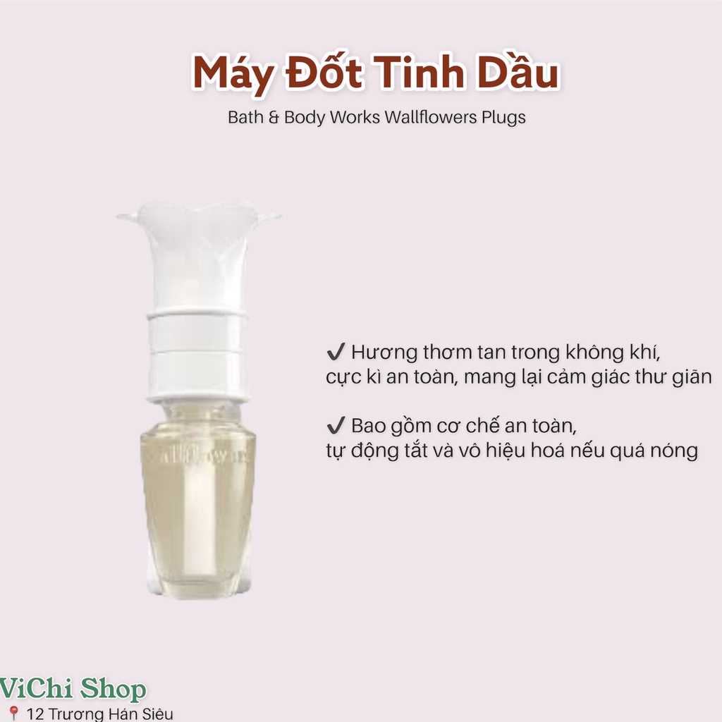Máy đốt tinh dầu Bath & Body Works - Wallflowers Scent Control Plug