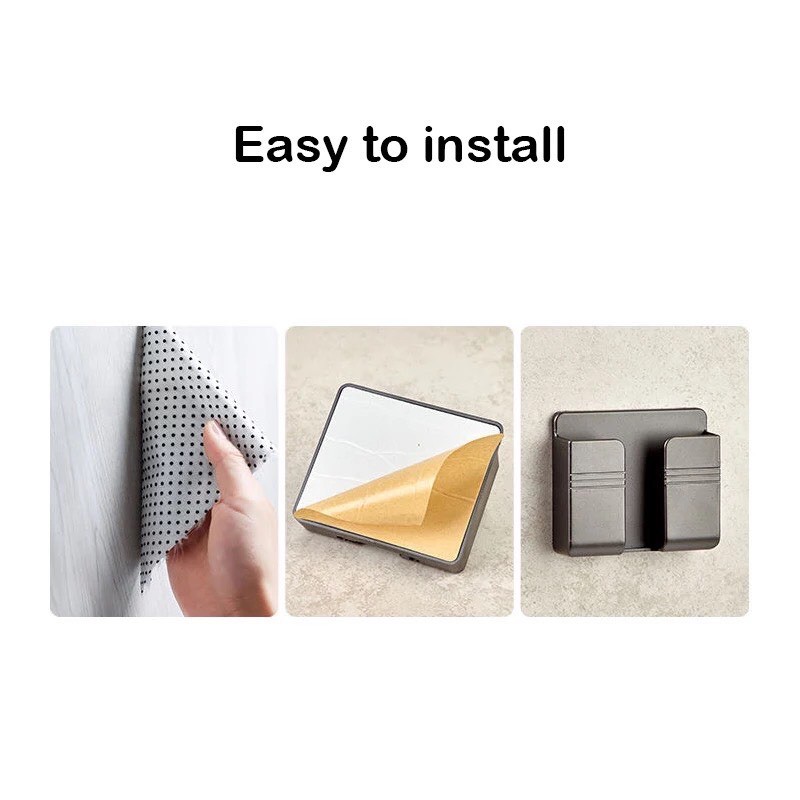 Giá đỡ điện thoại dán tường - sạc pin -  giá để remote máy lạnh | BigBuy360 - bigbuy360.vn