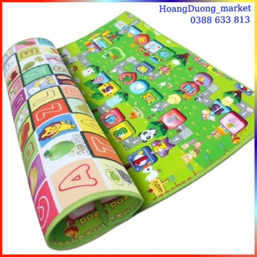 Thảm Xốp 2 Mặt Cho Bé Maboshi nhiều kích cỡ, màu ngẫu nhiên