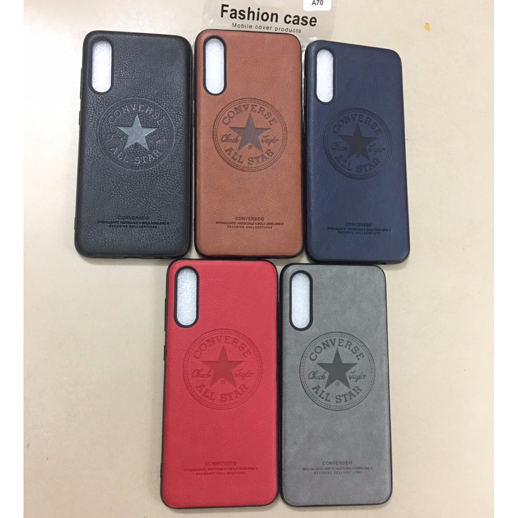 Ốp lưng cho Galaxy A70 Converse chống sốc siêu đẹp