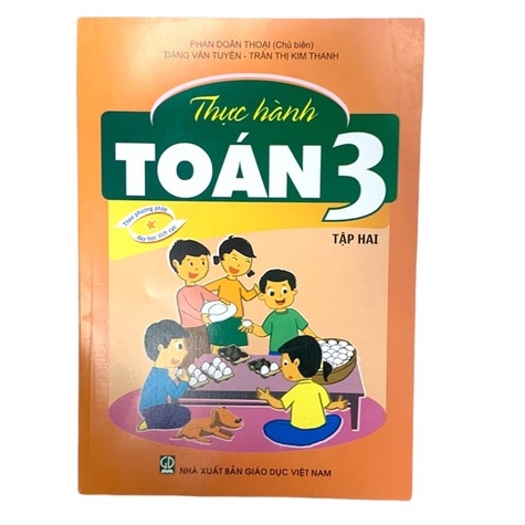 Sách - Thực hành Toán lớp 3 tập 2.