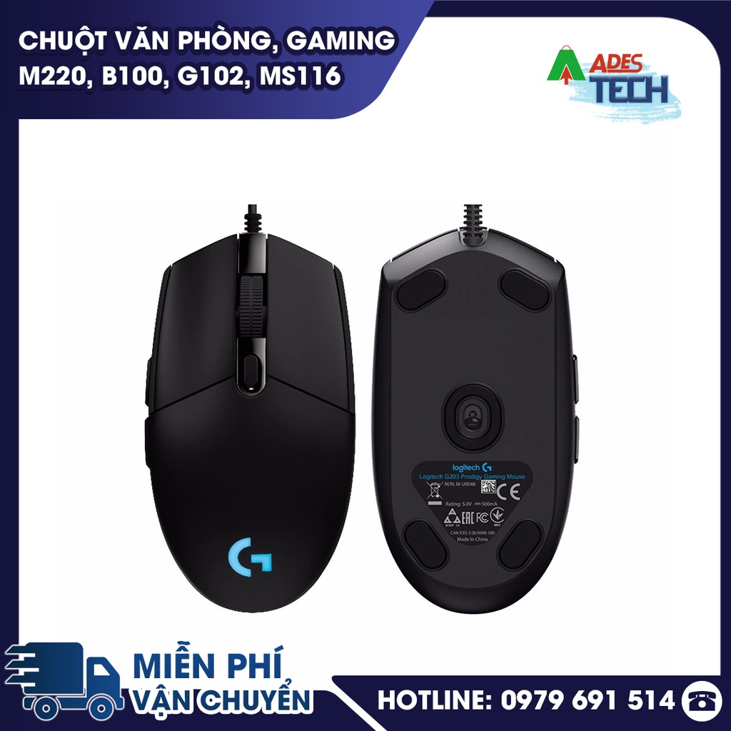 Chuột Văn Phòng, Gaming M220 | B100 | G102 | MS116 Giá Rẻ Chất Lượng Cao - Bảo hành 3 tháng