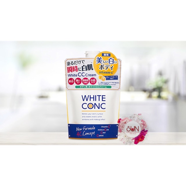 Sữa dưỡng thể làm trắng da White Conc Body CC Cream