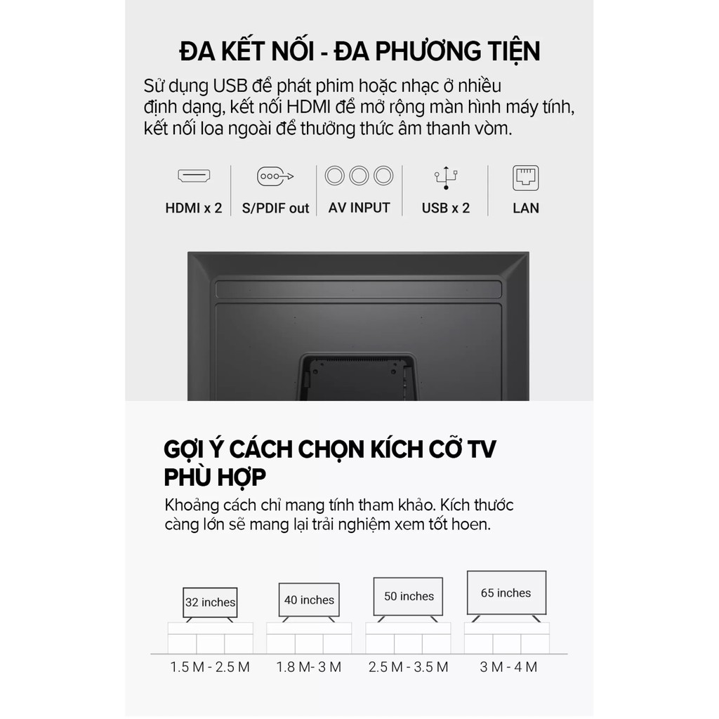 XÃ HÀNG - SMART TV 40inch FullHD Coocaa Tràn viền (Bạc) - Chân viền kim loại - Bảo hành chính hãng 2 năm tại nhà