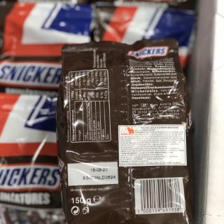 Socola Snicker Miniatures 150g