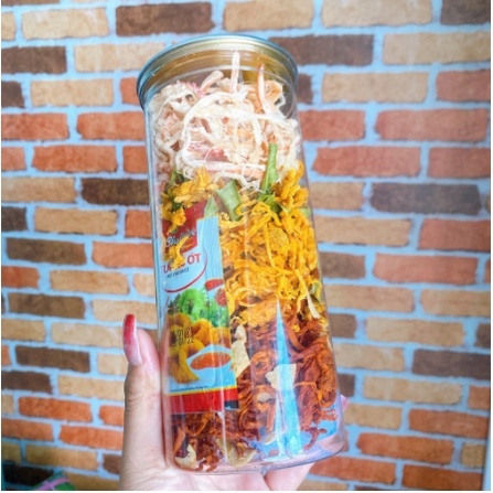 Mực mix 3 loại 300g JOJO Đồ ăn vặt hà nội vừa ngon vừa rẻ | BigBuy360 - bigbuy360.vn