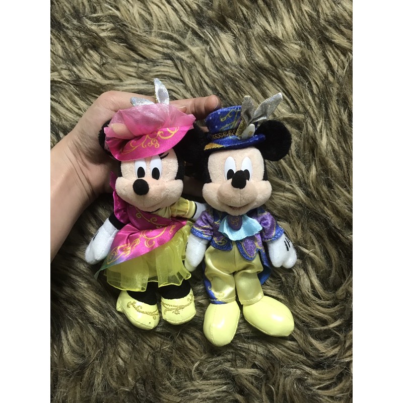 cặp gấu bông mickey và minnie hãng disney