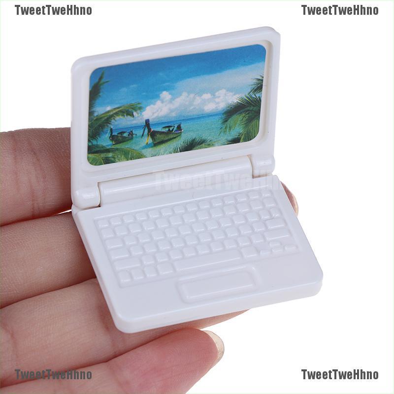 Máy Tính Mini Trang Trí Nhà Búp Bê