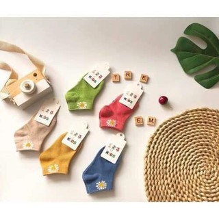 Combo 10 Đôi Tất Hoa Cúc Cho Bé