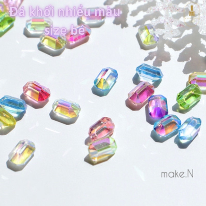 Very good nail & more - Đá khối nhiều màu cỡ nhỏ làm nail