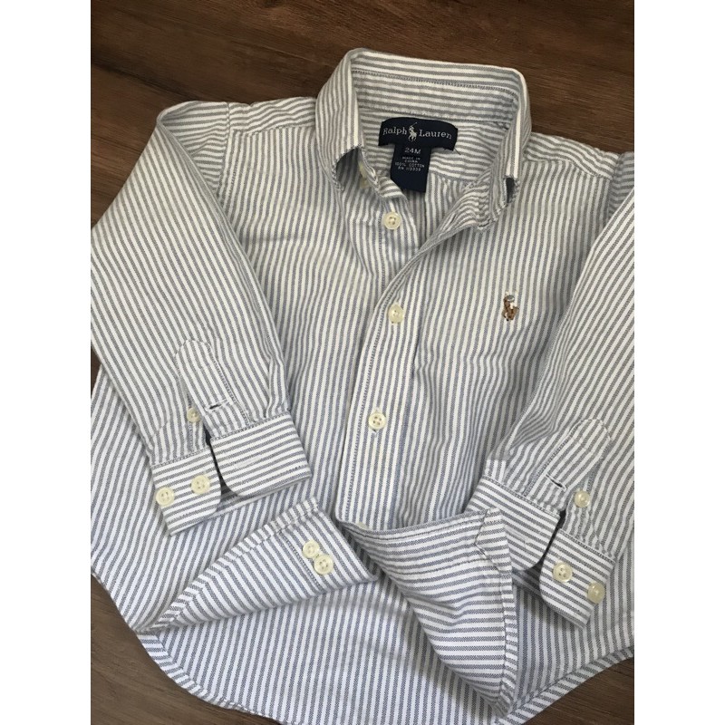 Áo sơ mi polo bé trai used