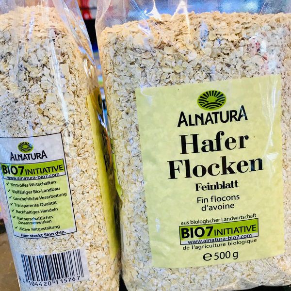 Yến Mạch Giảm Cân Đức Alnatura Hafer Flocken Bio7 Trẻ Đẹp 💝FREESHIP💝 Yến Mạch Ăn Liền Cho Bé Ăn Dặm 500G HCM