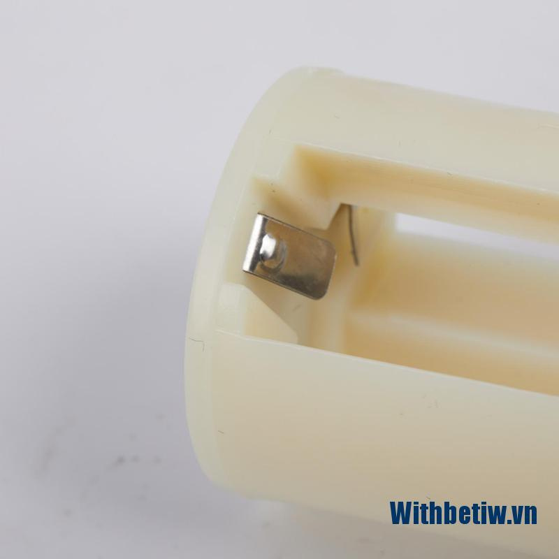 Withbetiw.vn❤Battery converter adapter 1PC AA R6 14500 to D size holder switcher case spacer