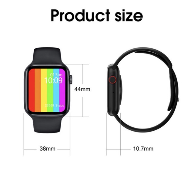 Đồng hồ thông minh WATCH 6 Seri 6 -  theo dõi sức khỏe-nghe gọi Bluetooth màn hình lớn 1.75inch