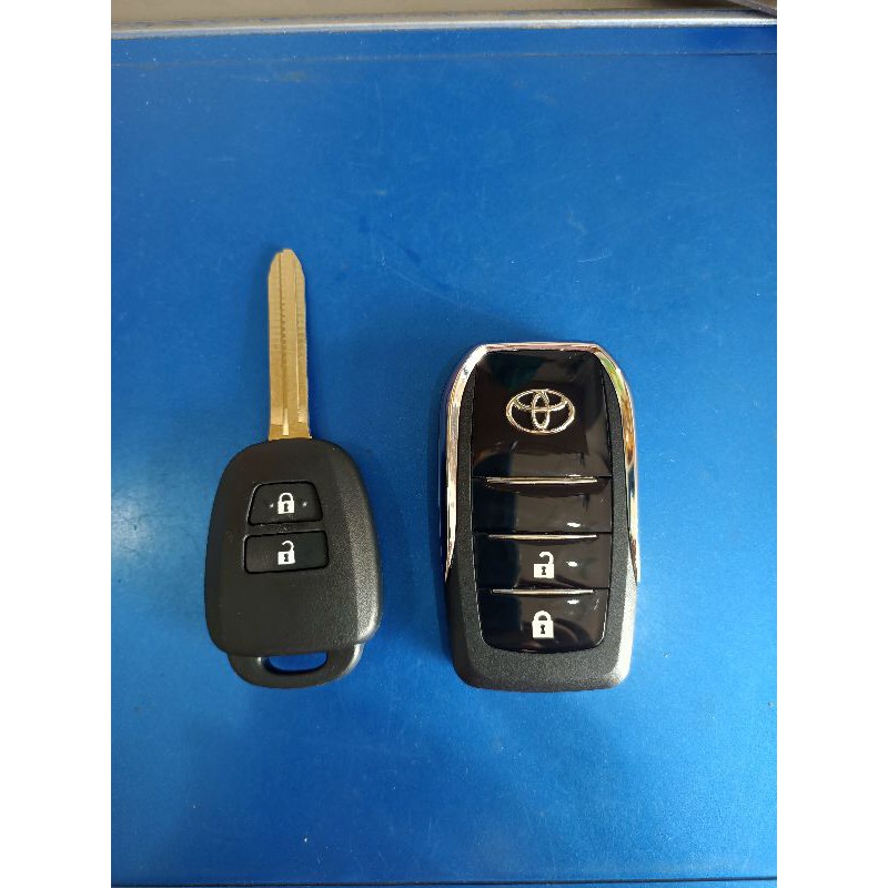 Vỏ độ chìa khóa gập Toyota 2 nút