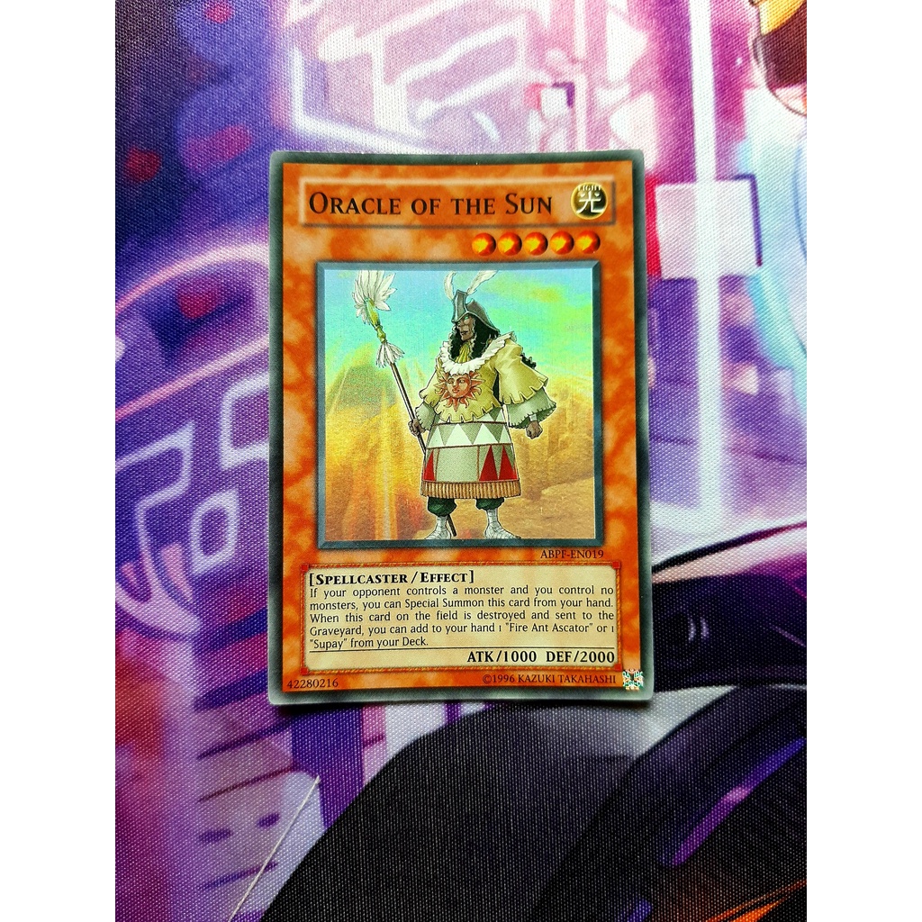 Thẻ Bài Yugioh  Mint90 Monster Oracle of the Sun - ABPF-EN019 - Super Rare