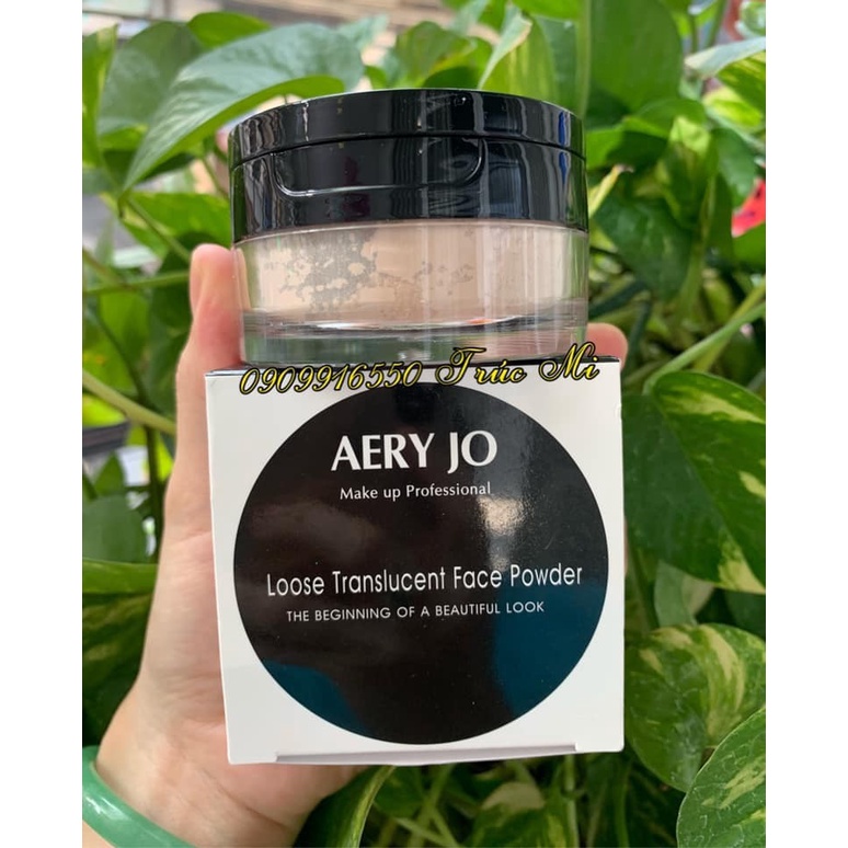 PHẤN PHỦ BỘT CHE KHUYẾT ĐIỂM AERY JO LOOSE TRANSLUCENT FACE POWDER 20G CHÍNH HÃNG - 8737