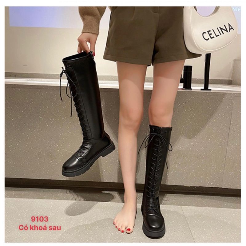 Pass boot đùi có khóa sau size 35 chân 36 nhỏ vẫn vừa