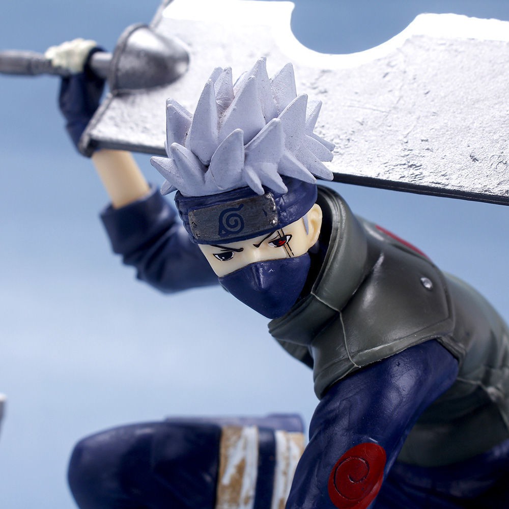 (Có sẵn - 15cm) Mô hình Kakashi cầm đao siêu bự - Mô hình Naruto