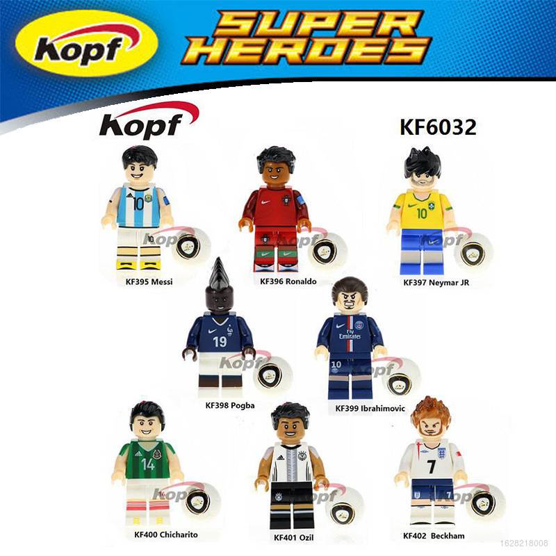 Lego Mô Hình Cầu Thủ Bóng Đá Ozil Chicharito