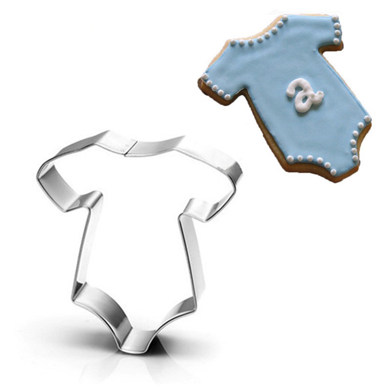 Khuôn làm bánh quy tạo hình bình sữa em bé