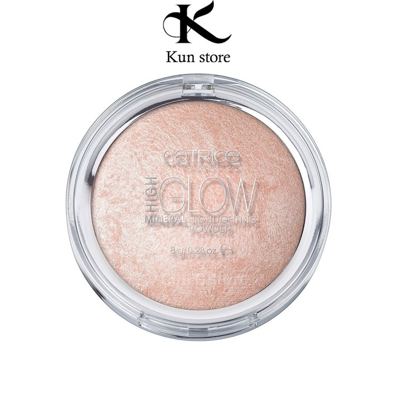 Phấn Highlight Catrice High GLOW Mineral HighLighting 💖 𝘍𝘳𝘦𝘦𝘴𝘩𝘪𝘱 💖 Phấn Nền Bắt Sáng Phù Hợp Mọi Loại Da - Kun Store