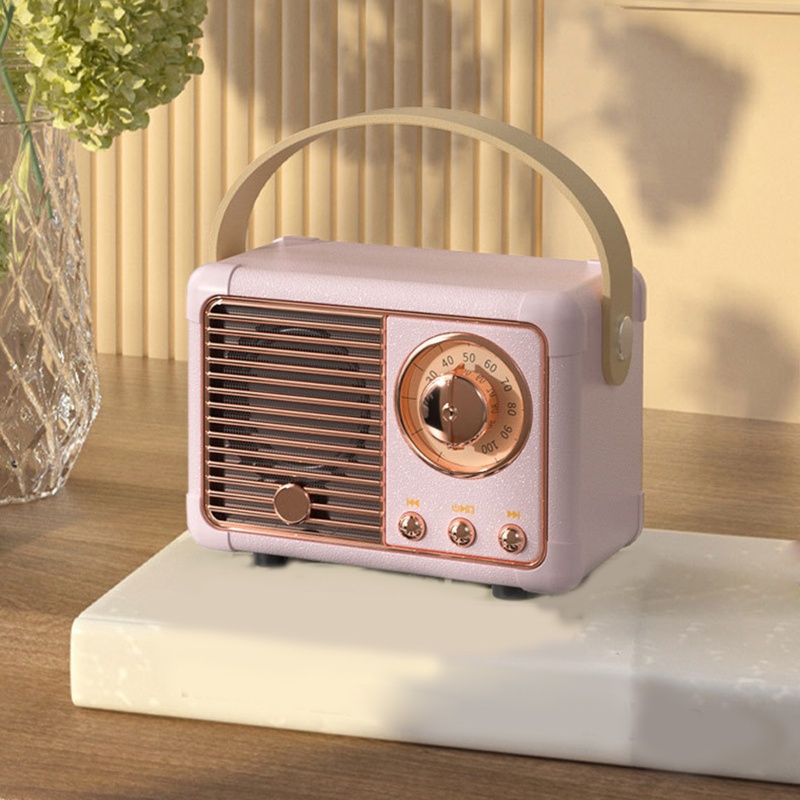 Loa Nghe Nhạc zzz HM11 Mini Phong Cách Retro Dành Cho Điện Thoại