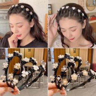 Bờm tóc kèm kẹp tóc siêu cute cho bé gái
