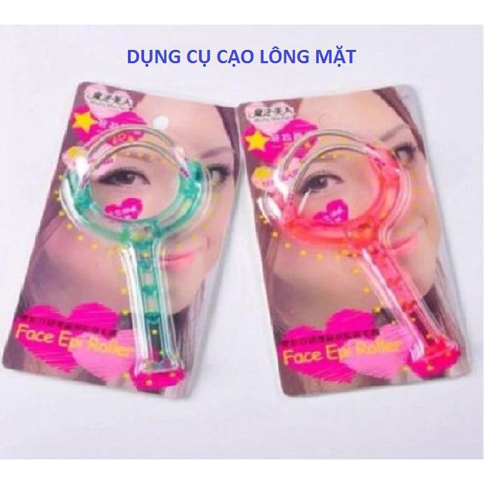 Dụng Cụ Hỗ Trợ Cạo Lông Mặt, Làm Sạch Lông Tơ - Se Lông Mặt