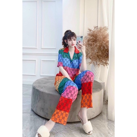 Bộ pijama G C  latin siêu sang màu siêu lạ siêu đẹp | BigBuy360 - bigbuy360.vn
