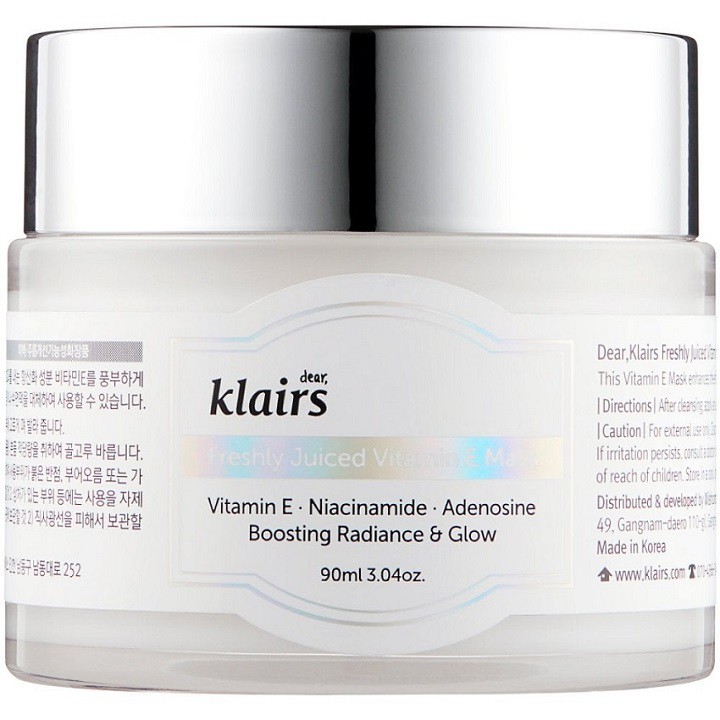 Kem dưỡng da Klairs Freshly Juiced Vitamin E Mask 90G