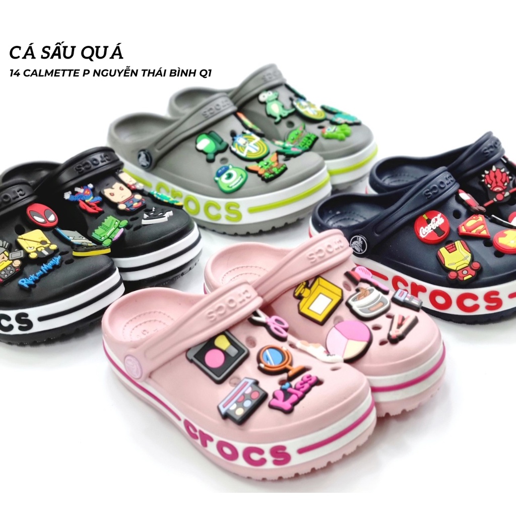Dép Cross Kids Baya Đủ Màu Sắc Cao Cấp Dành Cho Trẻ Em