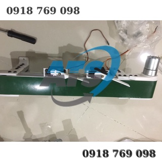 mô hình băng tải mini và động cơ rc servo