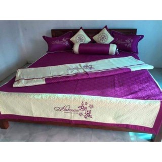 Trọn bộ chăn ga gối satin 7 món cao cấp dành cho mùa cưới