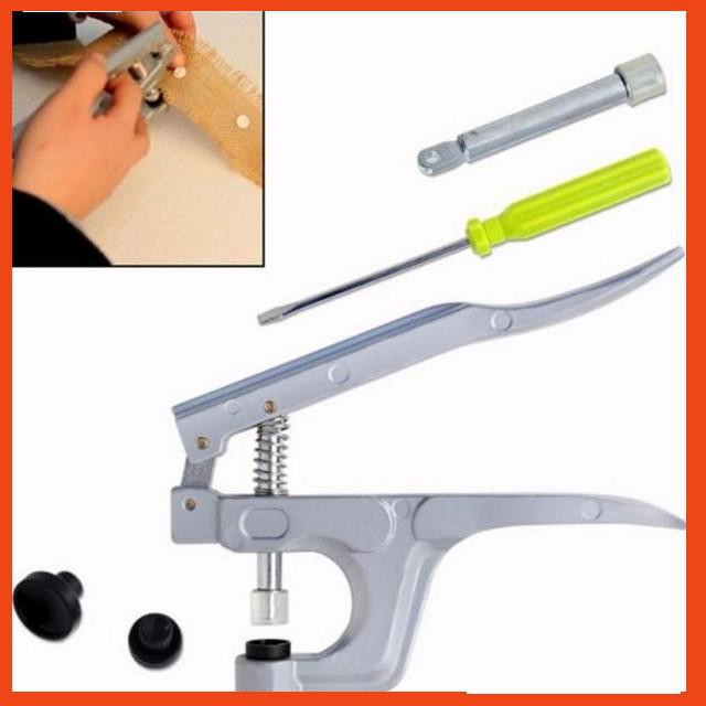 Kìm bấm cúc nhựa 4 chi tiết, có đế thay thế Size T3- T5- T8 [ Sơn Lương Shop Hà Nội ]